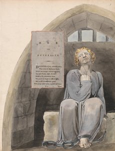 De Gedichten van Thomas Gray, Ontwerp 37, Ode aan Tegenspoed door William Blake